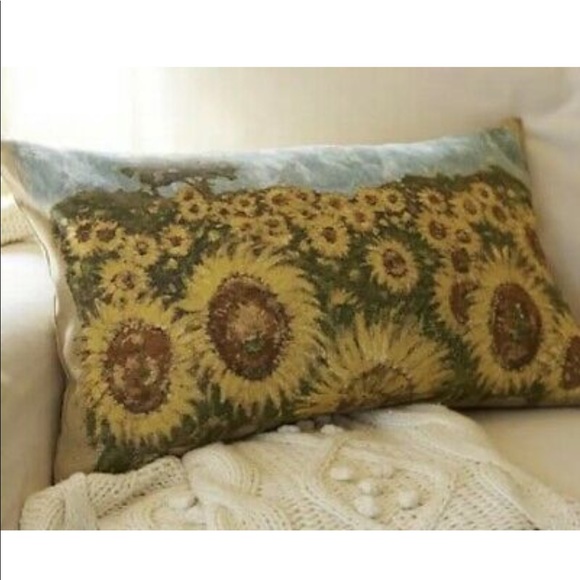 Pottery Barn Other - Pottery Barn Sunflower 🌻 Lumbar